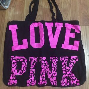 PINK  tote bag
